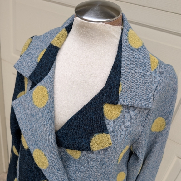 unique BABETTE polka dot wool jacket S - Picture 3 of 12